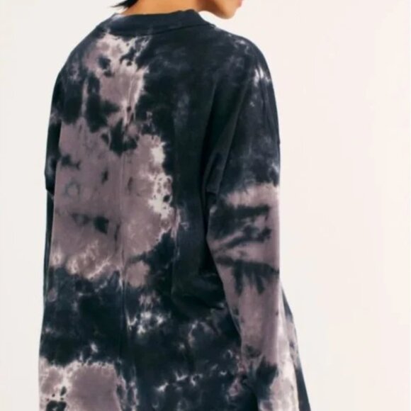We The Free Free People Oversized Tie Dye Top - Picture 4 of 6